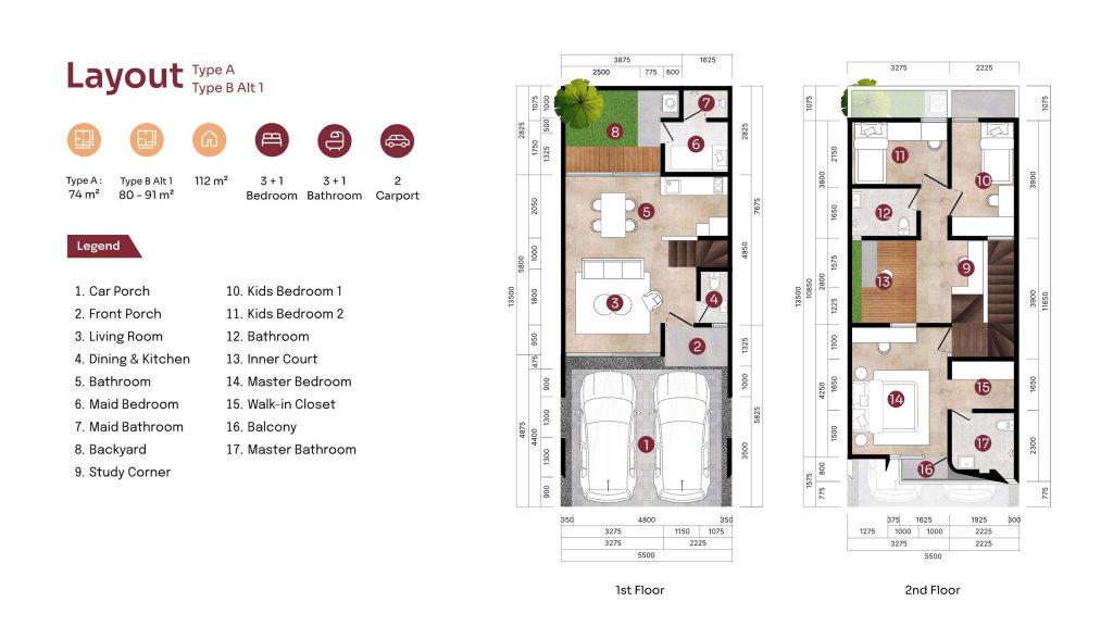 ruma-setu-dua-townhouse-cilangkap-jakarta-timur