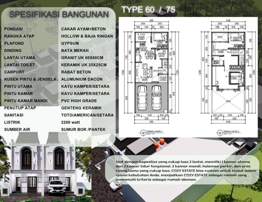 Cozy Premier Ciracas Jakarta Timur Townhouse